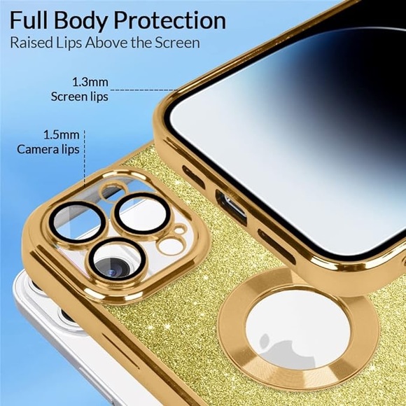 iPhone 13 Pro Max Glitter Case✨💛 - Picture 3 of 4